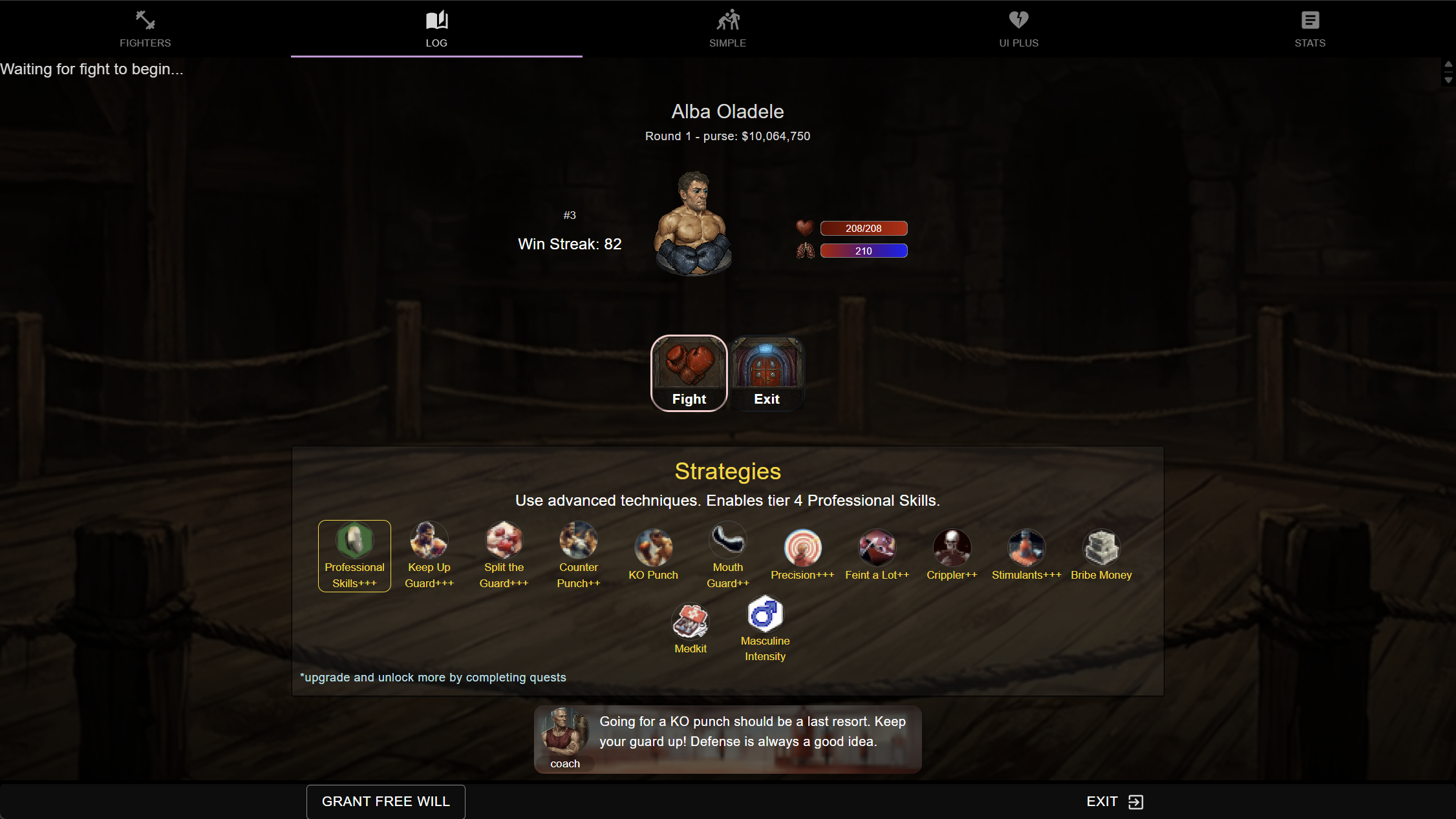 Screenshot 6 for Turn Based Boxing: Tactics