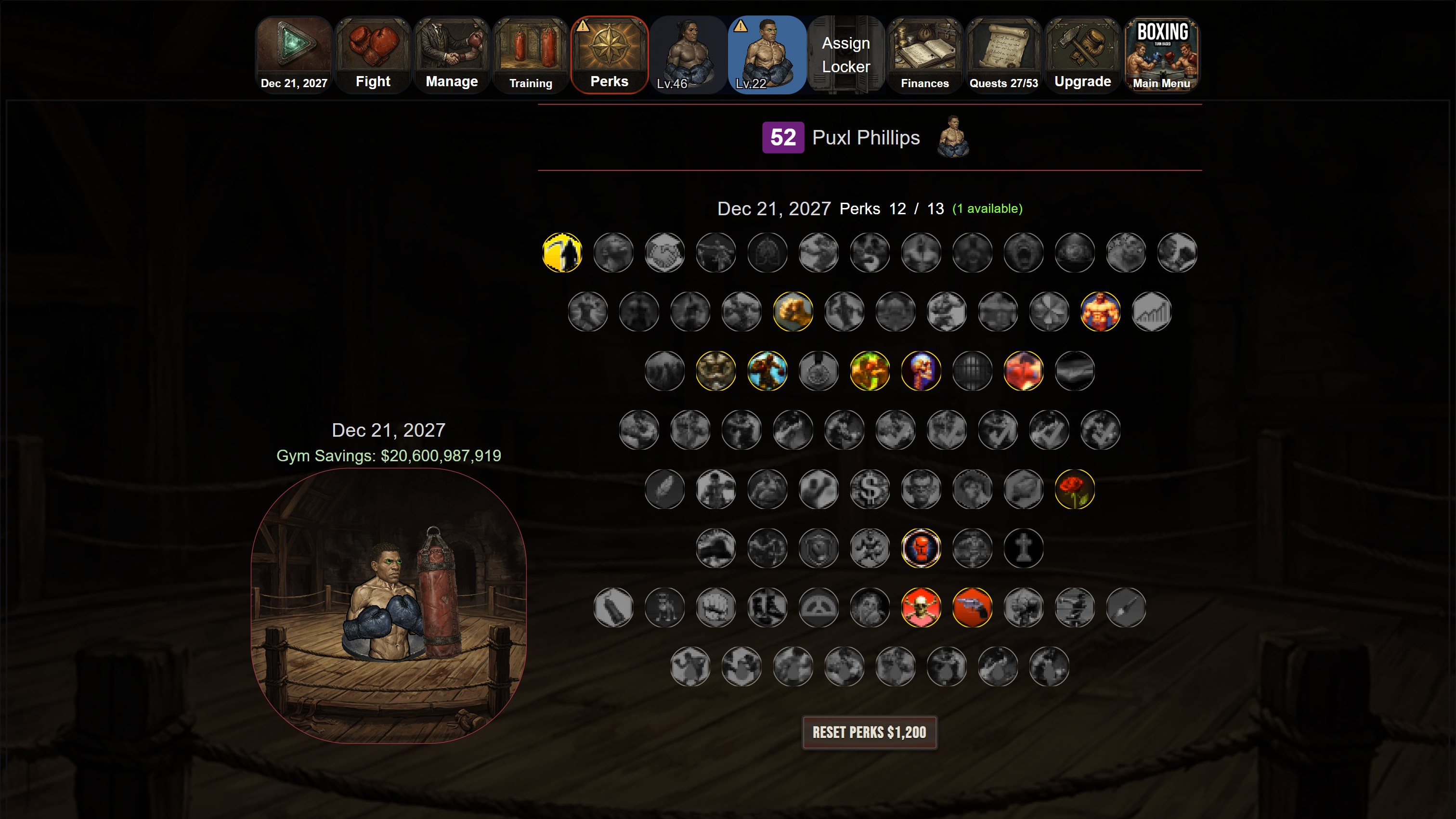 Screenshot 9 for Turn Based Boxing: Tactics