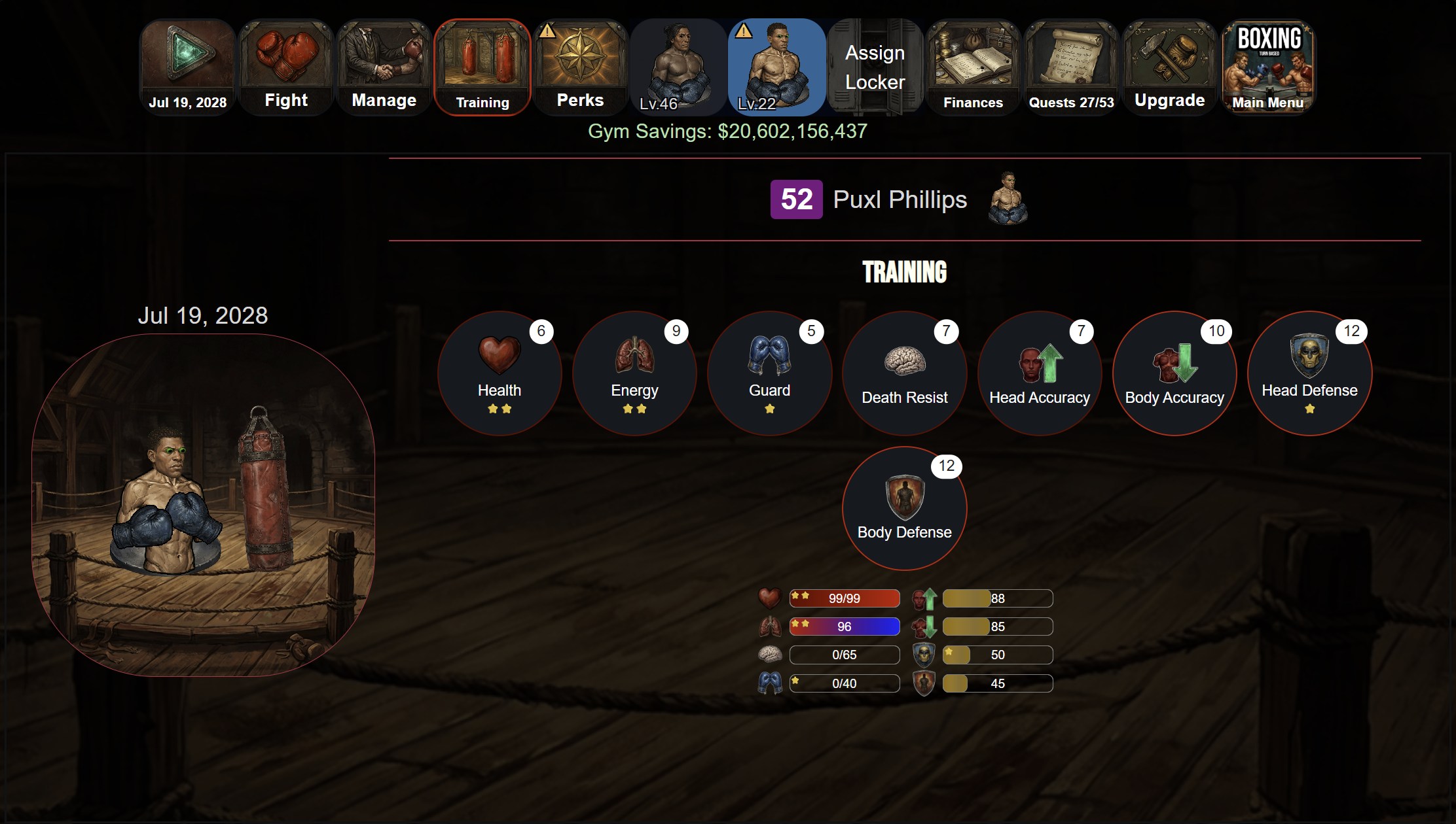 Screenshot 12 for Turn Based Boxing: Tactics