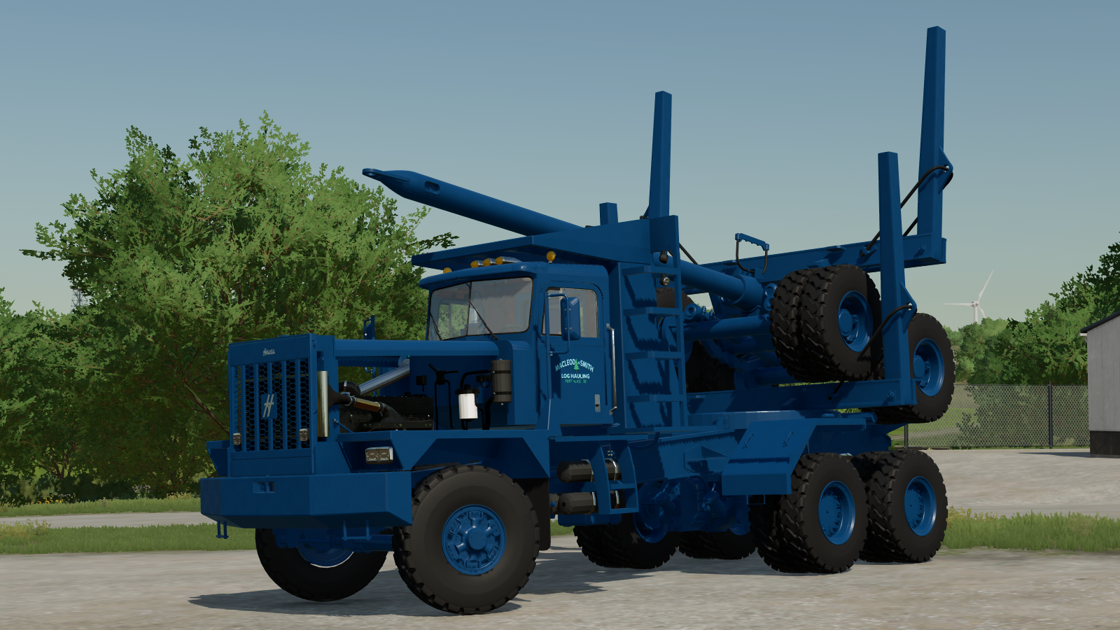 Screenshot 2 for FS22 Hayes HDX Logging Truck