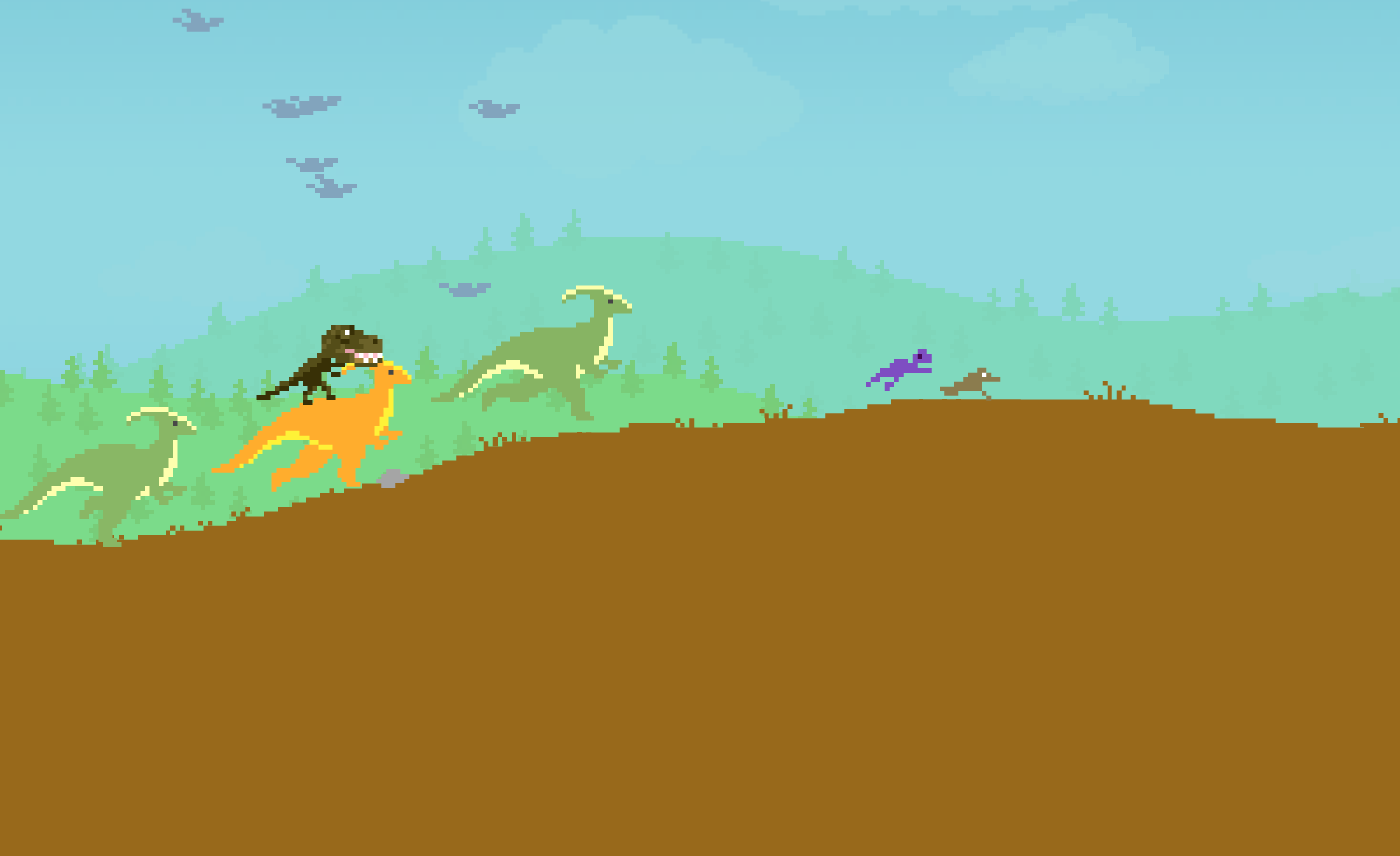 DINO RUN DELUXE free online game on