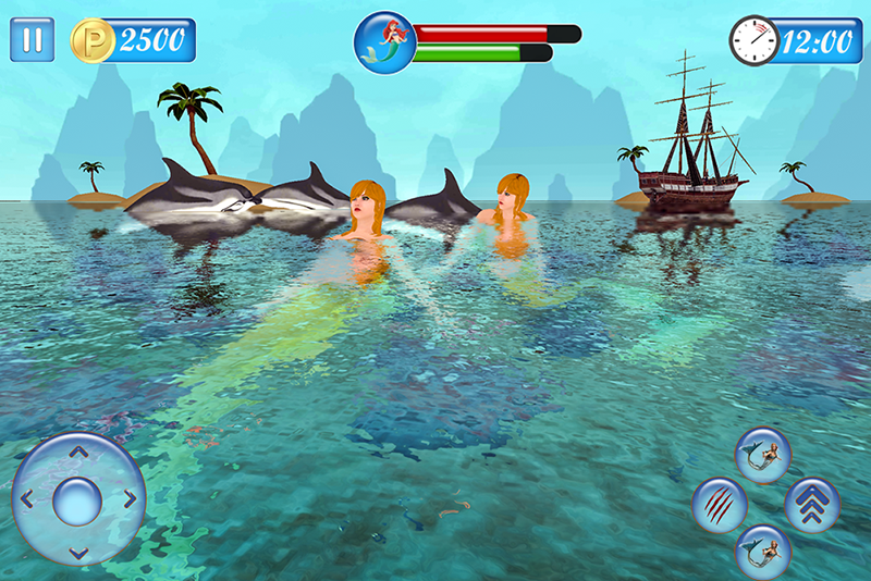 Cute Mermaid Sea Adventure: Mermaid Games - Cute Mermaid Sea Adventure