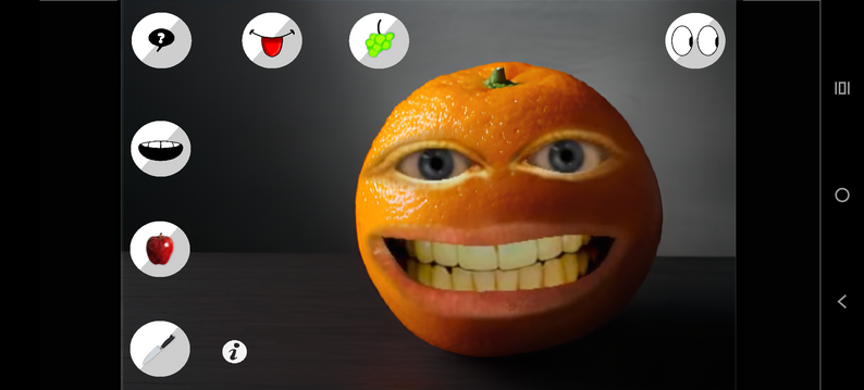 Annoying talking orange android recreation by Kauê Land