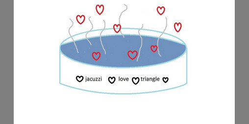 Cover image for Jacuzzi Love Triangle!