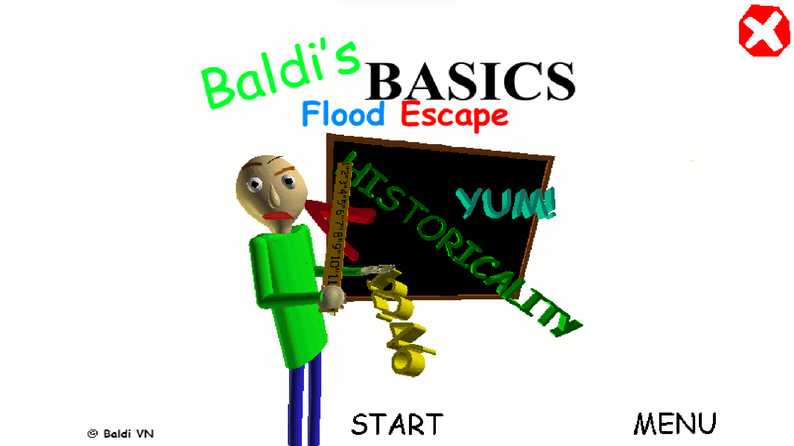Baldi's Basics Flood Escape by Baldi's Basics Official VN