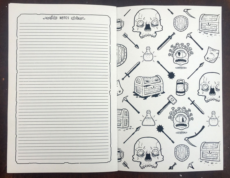 D&D 5e Character Book by Luke Howard