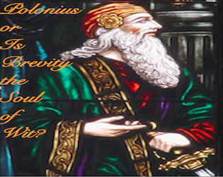 Cover image for Polonius or Is Brevity the Soul of Wit?