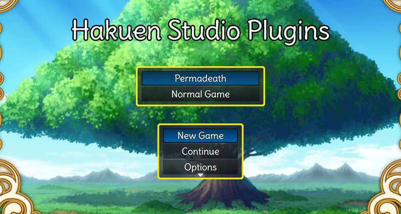 Save File Management Screen Game Hakuen Studio Save File Manager for RPG Maker MZ by Hakuen Studio