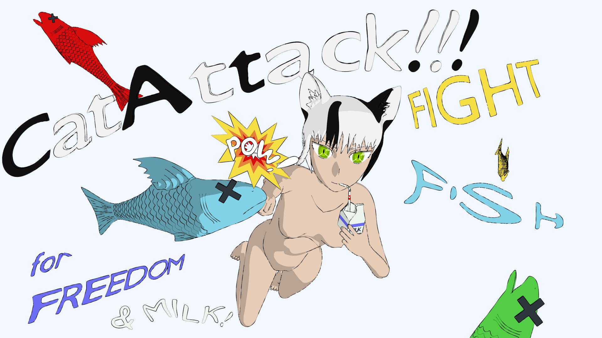 Cover image for CatAttack!!! FFFF&M