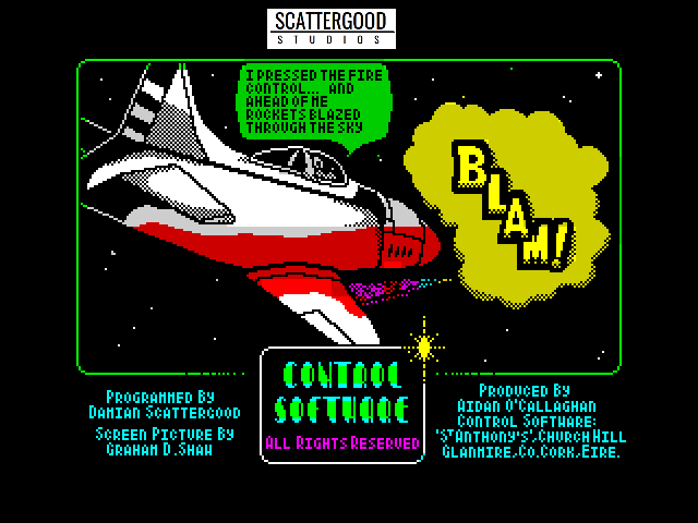 BLAM! - ZX Spectrum by ScattergoodStudios
