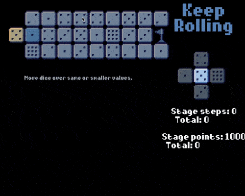 Keep Rolling by pello for Trijam #244: The 3 hour game jam - itch.io