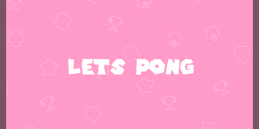 Cover image for lets pong