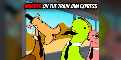 Cover image for Murder on the Train Jam Express