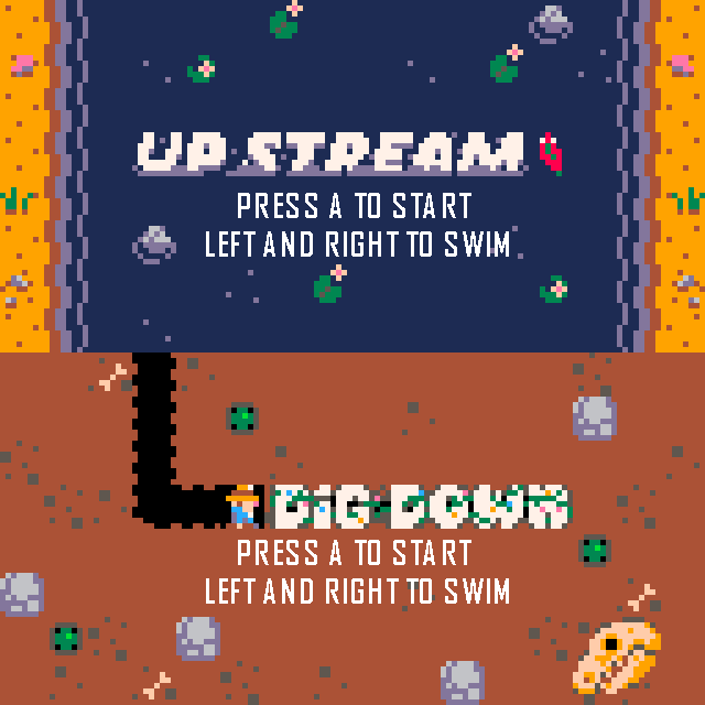 Cover image for Dig Down / Up Stream