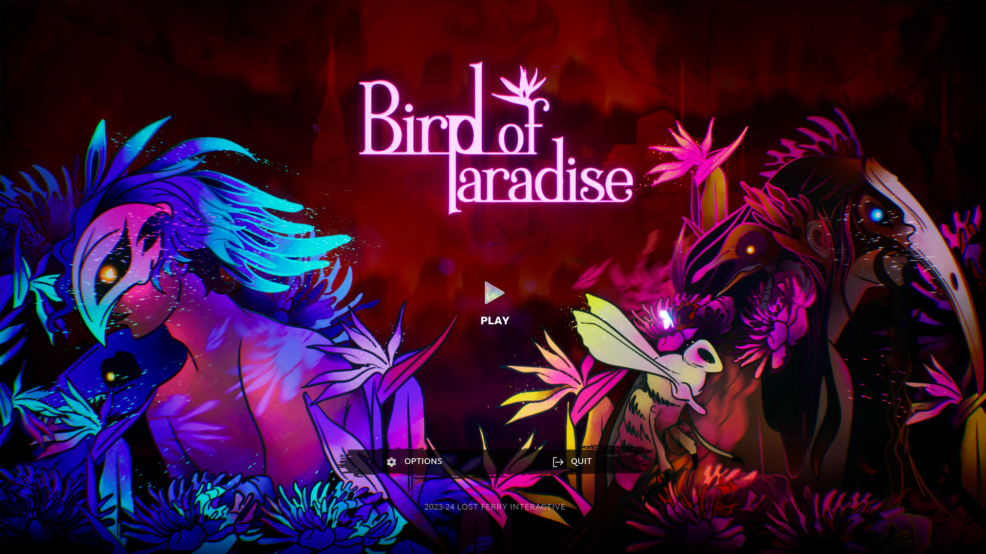 Bird of Paradise (Landing Menu)