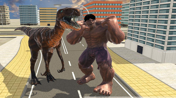 Superhero Dino Game