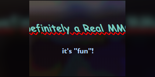 Cover image for Definitely a Real MMO