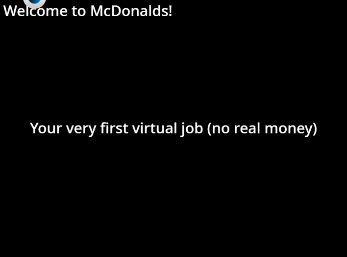 mcdonalds simulator cashier