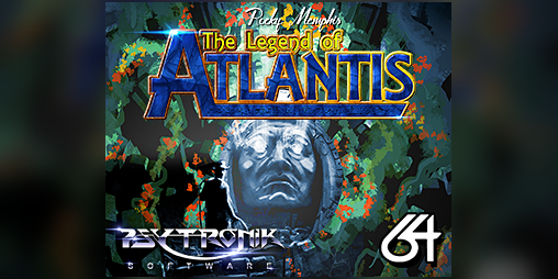 Cover image for Rocky Memphis - The Legend Of Atlantis [C64]