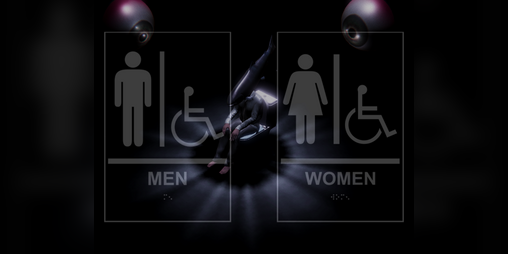 Cover image for there's no unisex bathroom