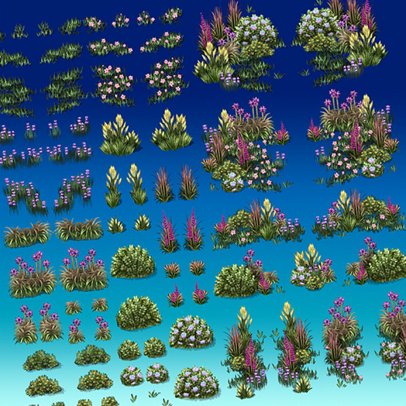 KR Country Cottage Tileset for RPGs by Kokoro Reflections