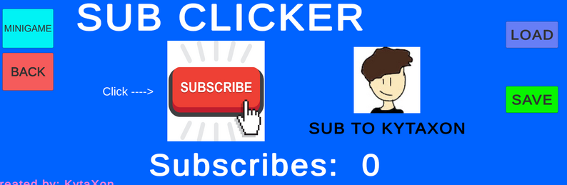 Subscriber Clicker SUBSCRIBER CLICKER GAME by KytaXon