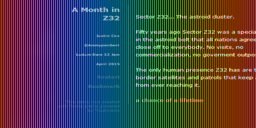 Cover image for A Month in Z32