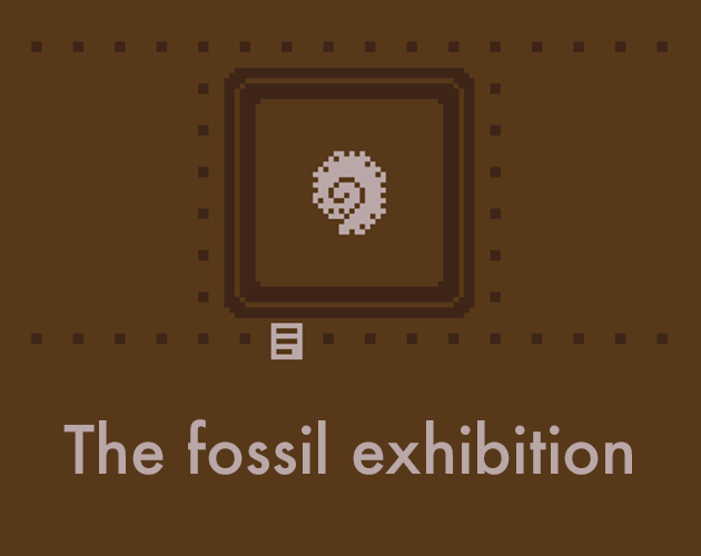 Cover image for The fossil exhibition