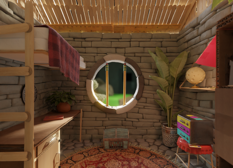 Escape from Castle Claymount by colorbomb