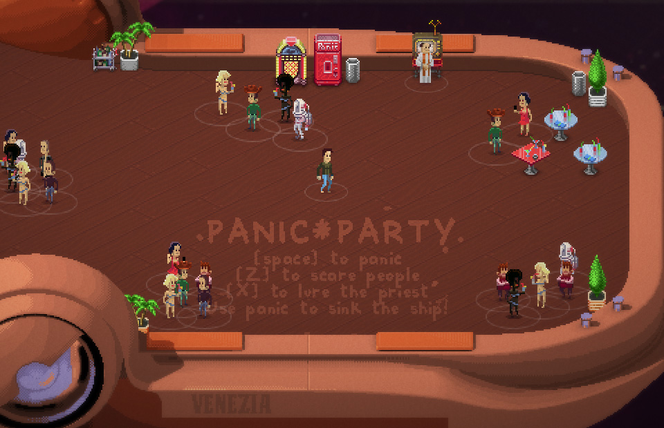 Panic party код