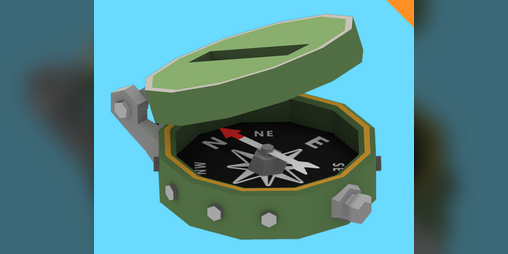 Cover image for Low Poly Survival Compasses - Forest Demo