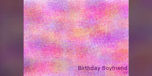 Cover image for Birthday Boyfriend