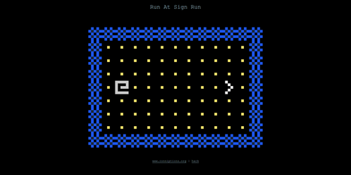 Cover image for Run At Sign Run