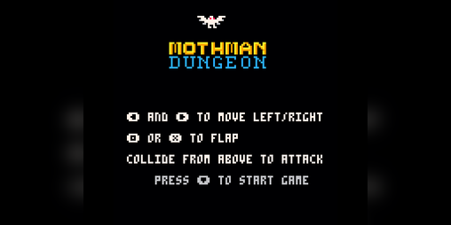 Cover image for mothman dungeon