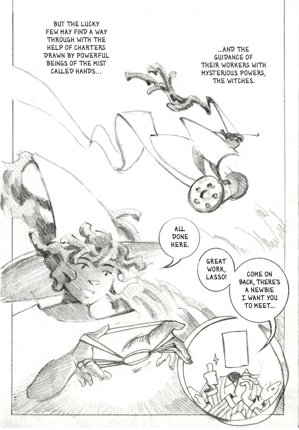 Screenshot 3 for WITCH CROSSING [Comic]