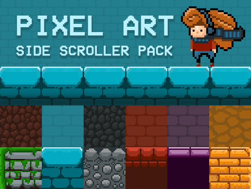 Pixel Art Side Scroller Pack by Marta Maksy