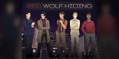 Cover image for Red Wolf Hiding