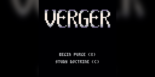 Cover image for Verger 7DRL