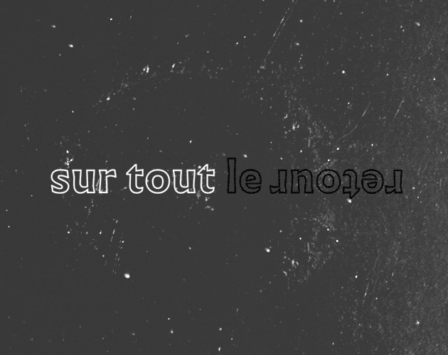 Cover image for Sur tout le retour
