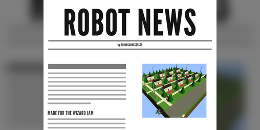 Cover image for Robot News