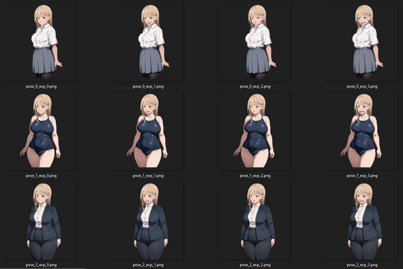 Visual Novel Character by NovelStudio