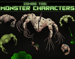 Games like Top Down Shooter Monster Sprites 