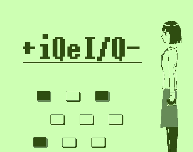 Cover image for +iQeI/Q-(This game is for aliens.)