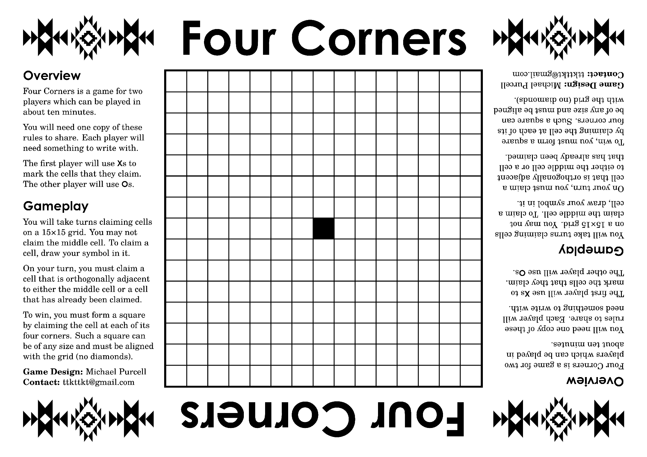 Four Corners By Armiger Games