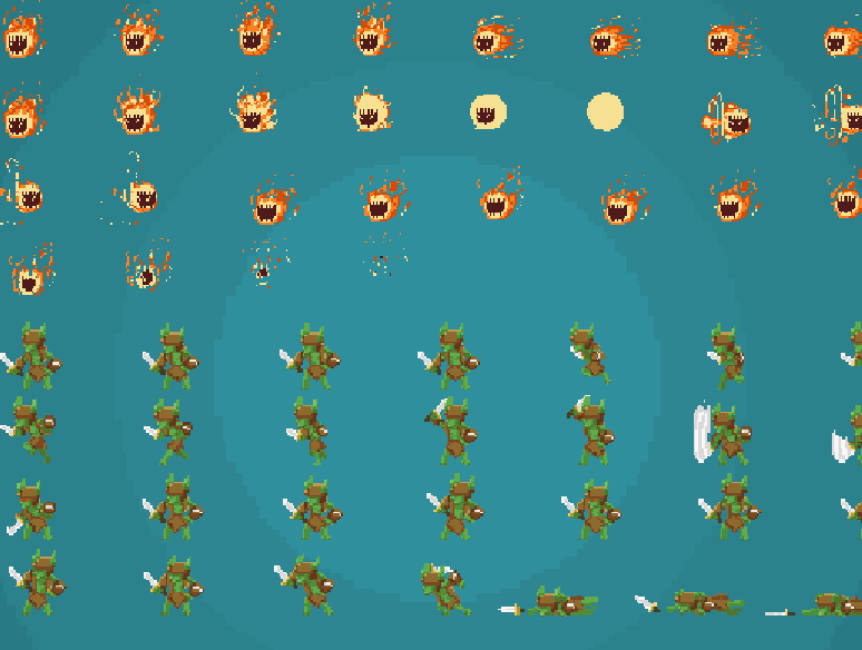 Pixel Monster Pack 1 by rvros