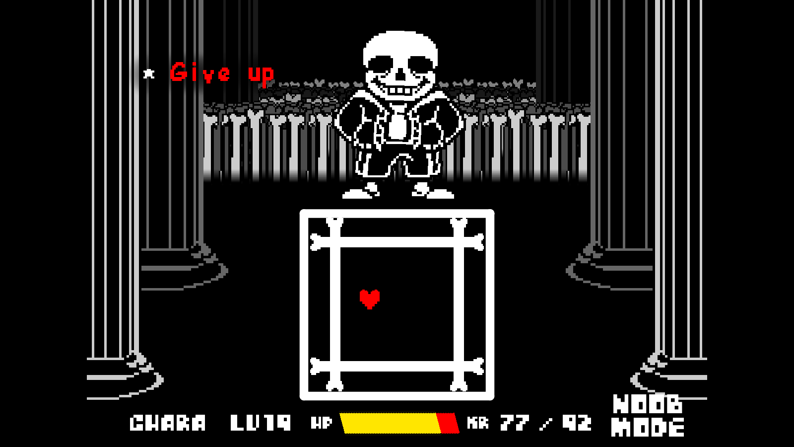 Megalomaniac Sans Fight By Cross