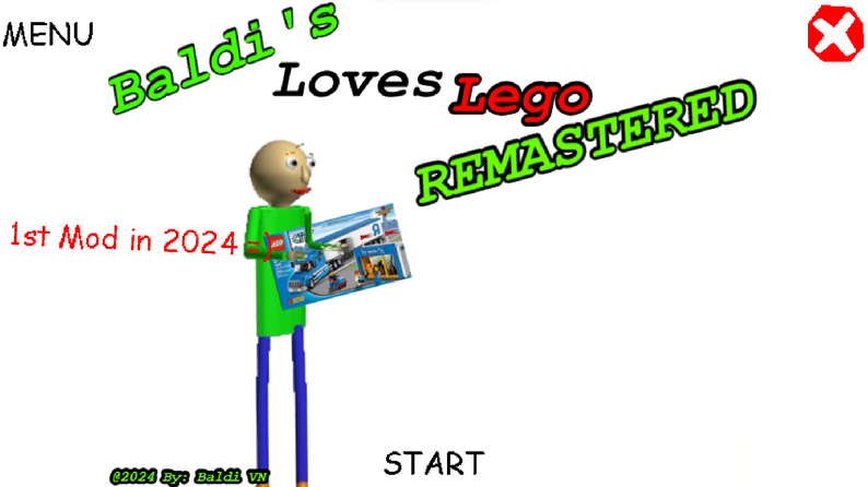 Baldi's Loves Lego Remastered by Baldi's Basics Official VN