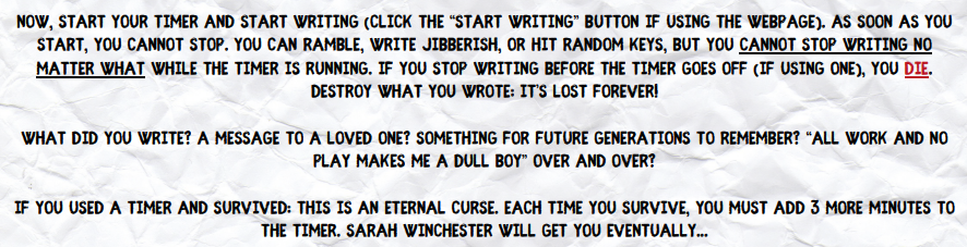 The Winchester Document by Beth and Angel Make Games