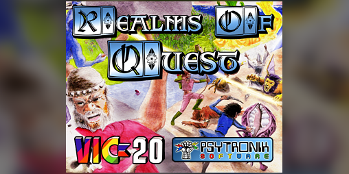 Cover image for Realms Of Quest Trilogy (VIC20) [FREE]