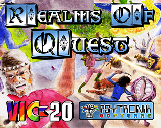 Cover image for Realms Of Quest Trilogy (VIC20) [FREE]